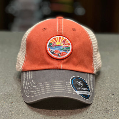 Poppies and Sunshine Trucker Hat